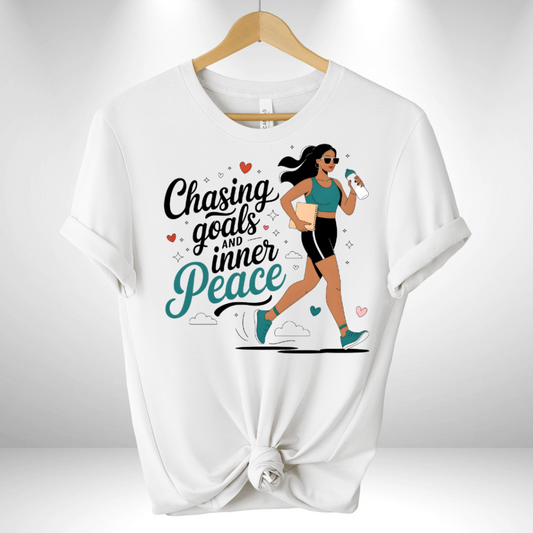 Chasing goals and inner Peace Tee