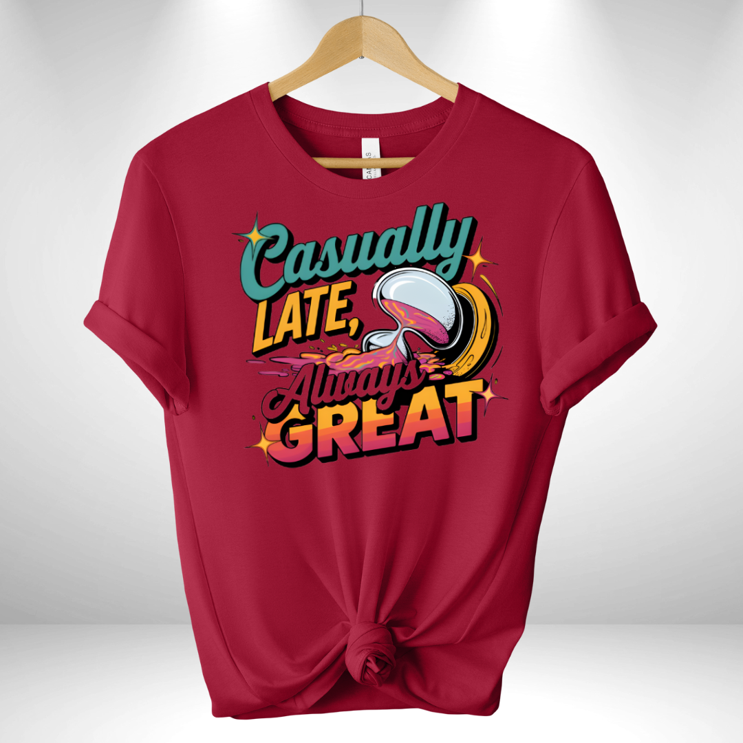 Casually late always Great Tee