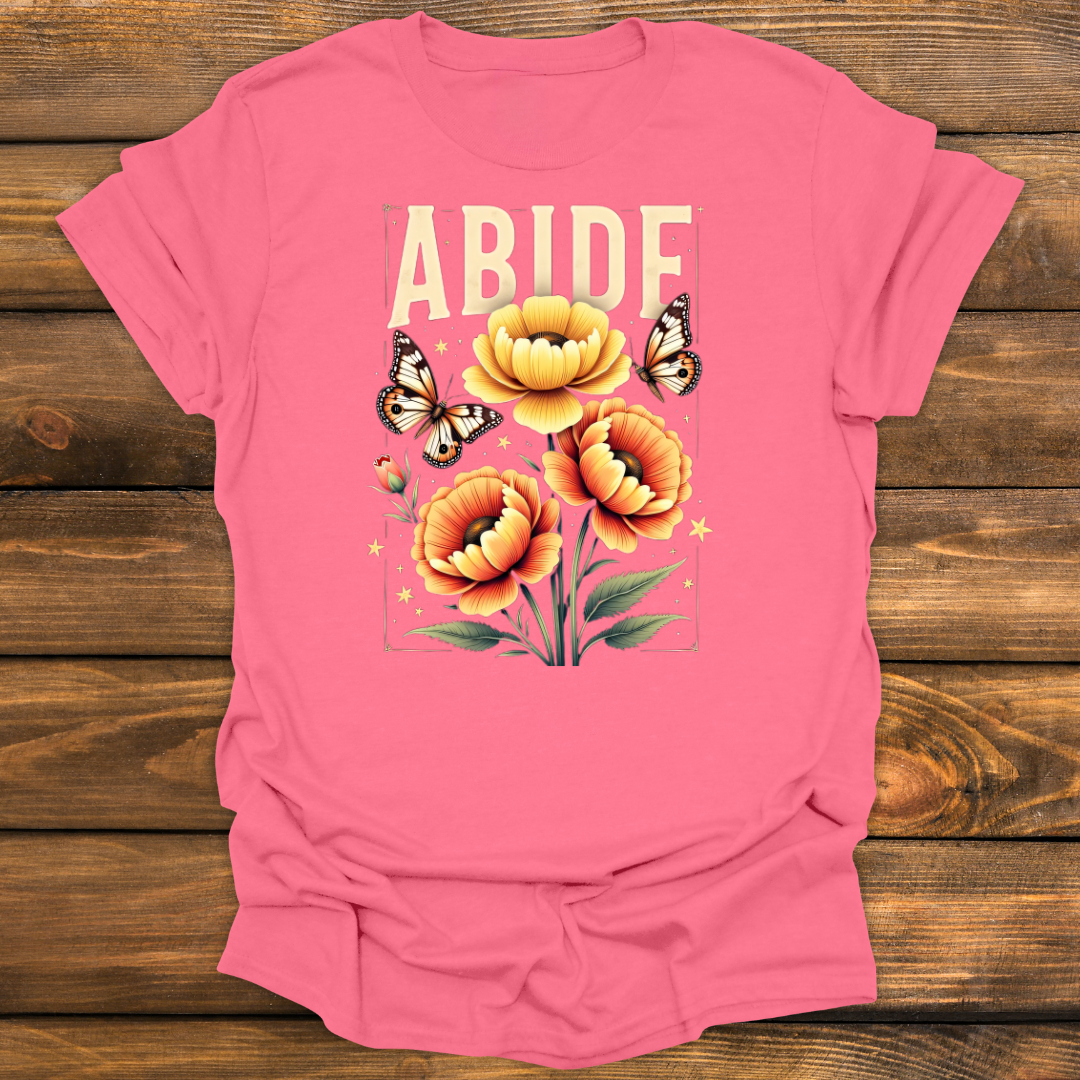 Abide Floral Tee