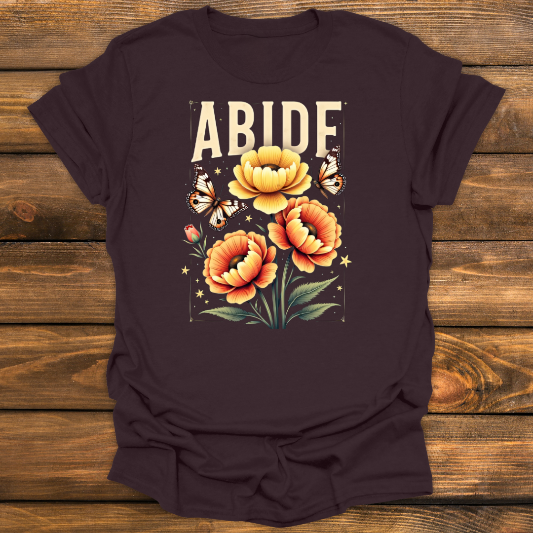 Abide Floral Tee