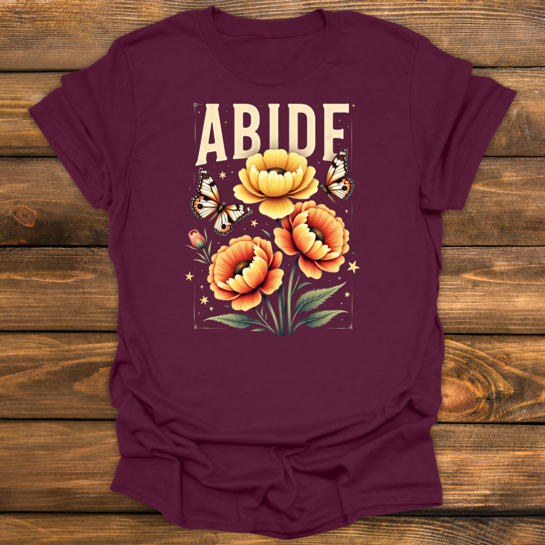 Abide Floral Tee