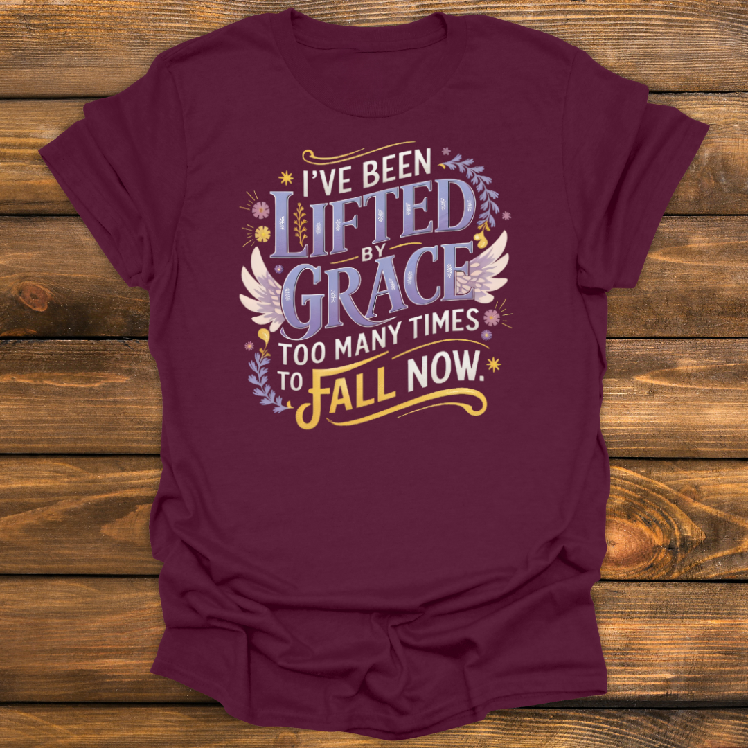I've been lifted by grace Tee