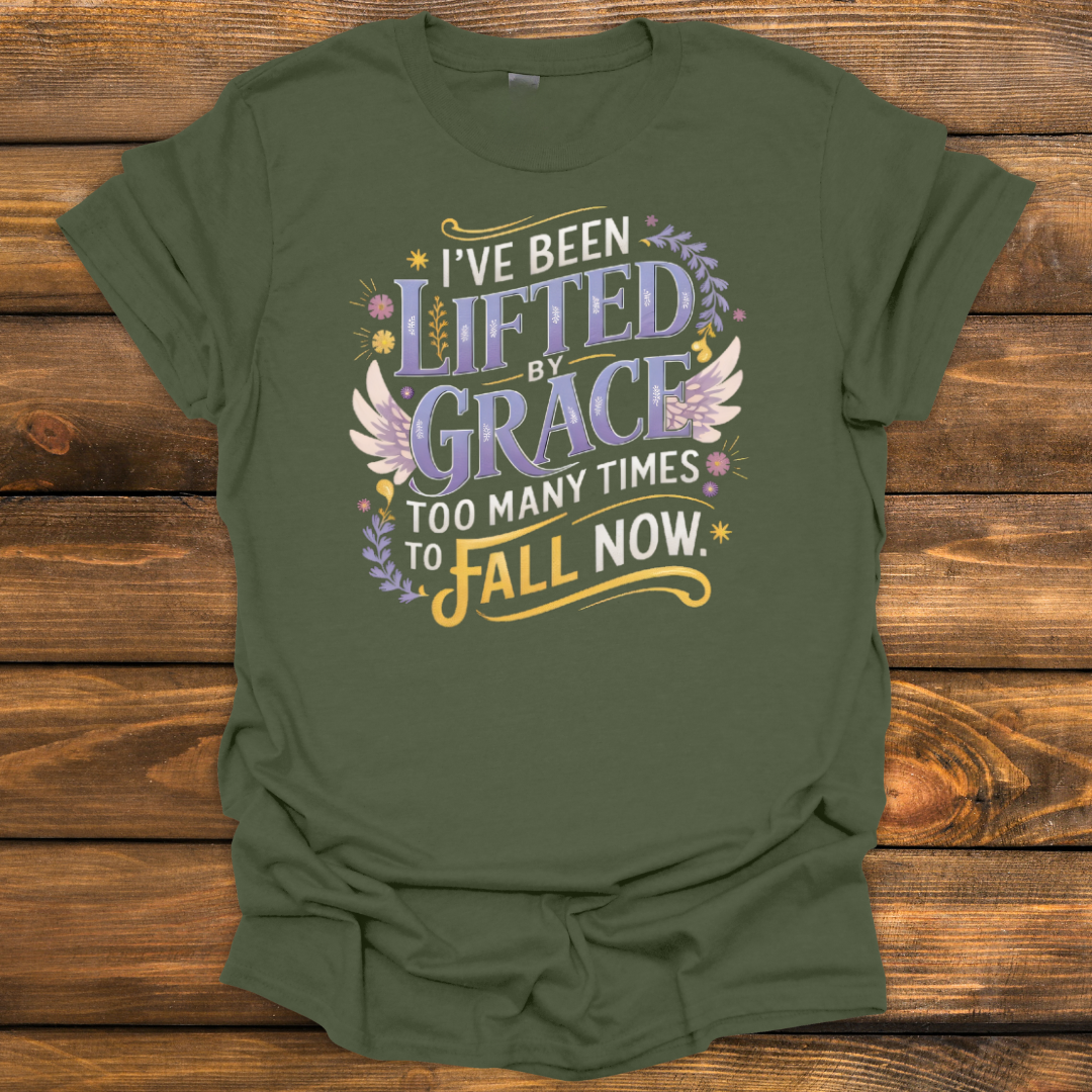 I've been lifted by grace Tee