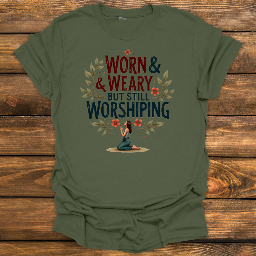 Worn and weary Tee