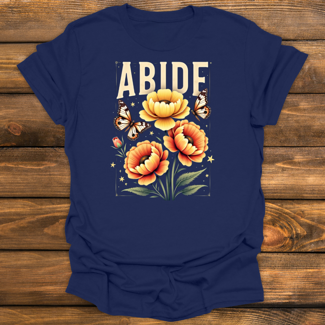Abide Floral Tee