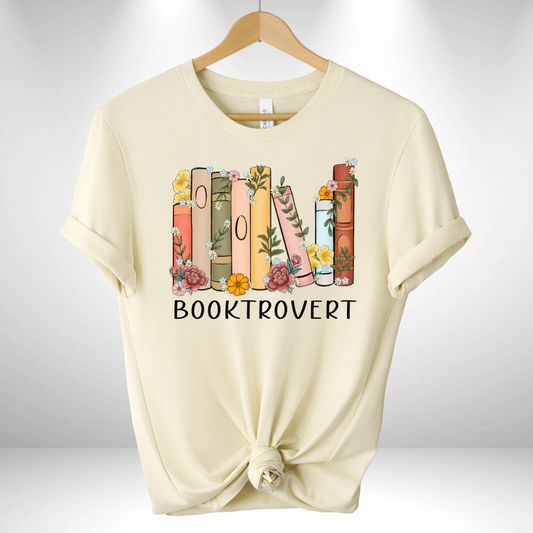 Booktrovert Tee